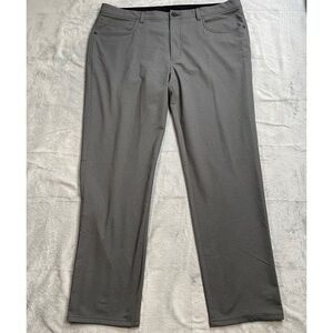 EUC Tommy Bahama Pants 40x32 Mens On Par 5 Pocket Golf Gray Performance